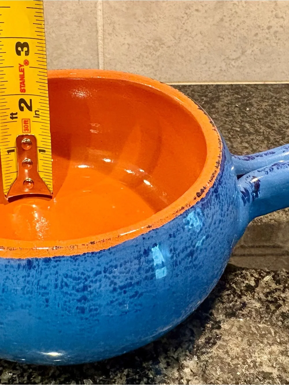 Italian Handmade Terracotta Ceramic Soup/Casserole